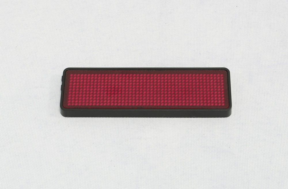 LED Name Badges Mini LED Screen Built-in Lithium Battery