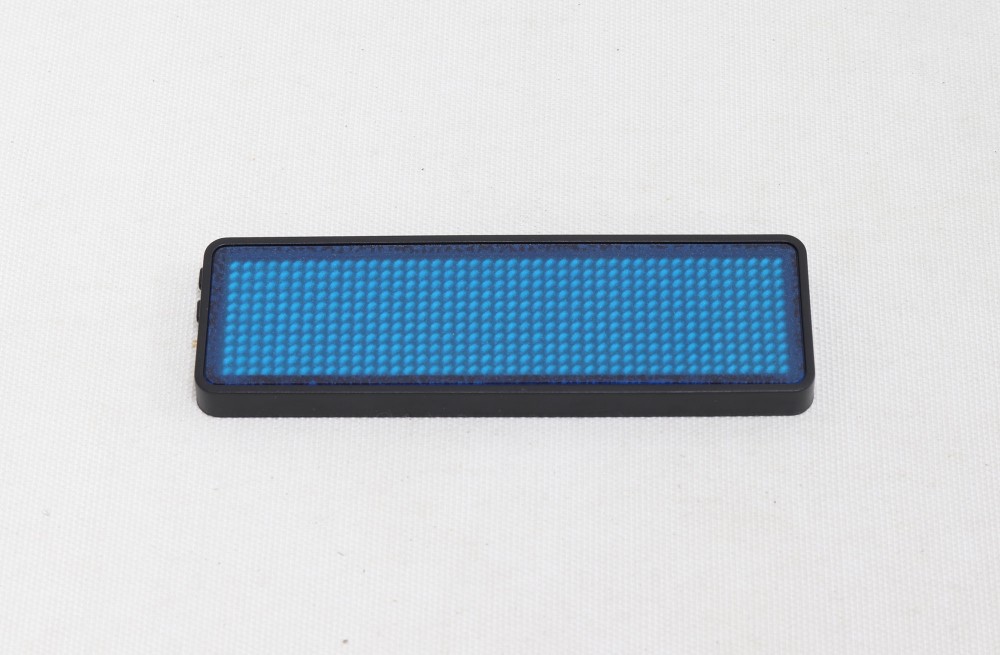 LED Name Badges Mini LED Screen Built-in Lithium Battery