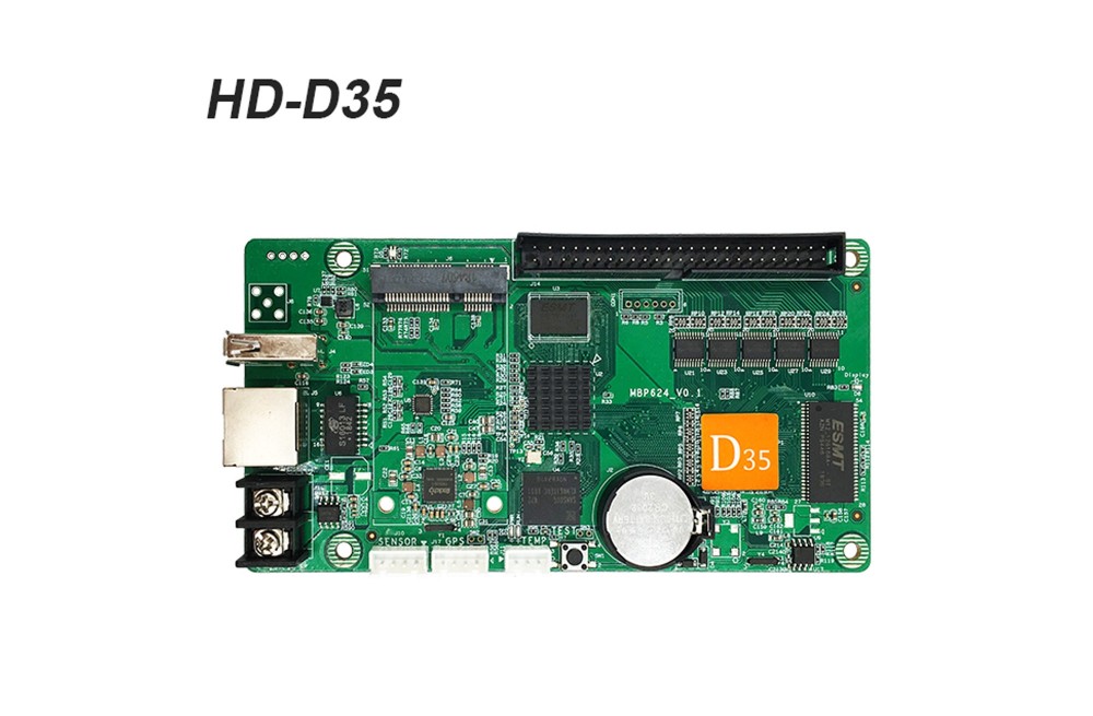 Huidu HD-D35 + Wifi Asynchronous Full color LED Display Control Card